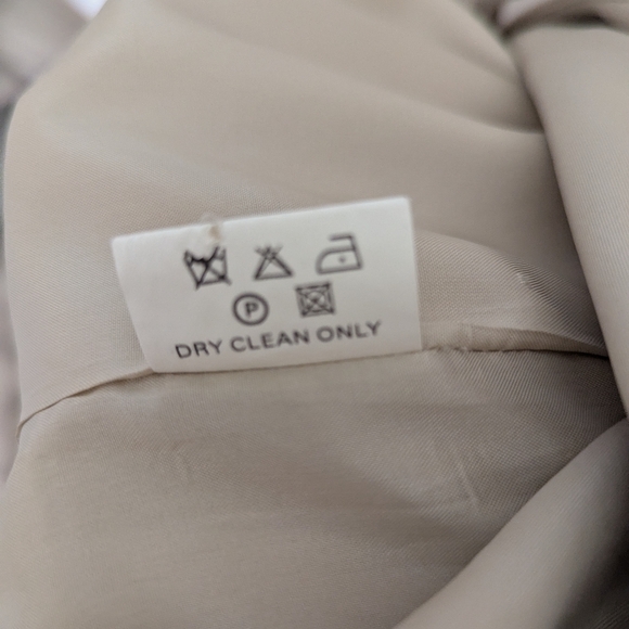 Vintage Past Times Silk Duster Coat Sz XL Creamy Tan Cuffed Sleeves Lined Scroll - Picture 11 of 16